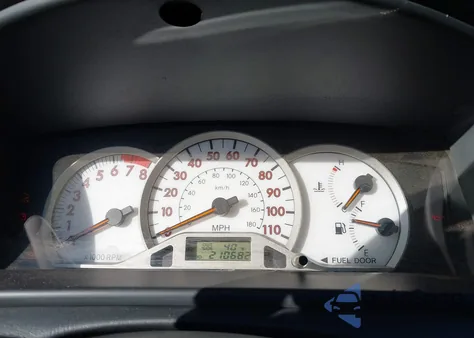 2007 Toyota Corolla S из США, поврежденный, VIN 2T1BR32E97C767080